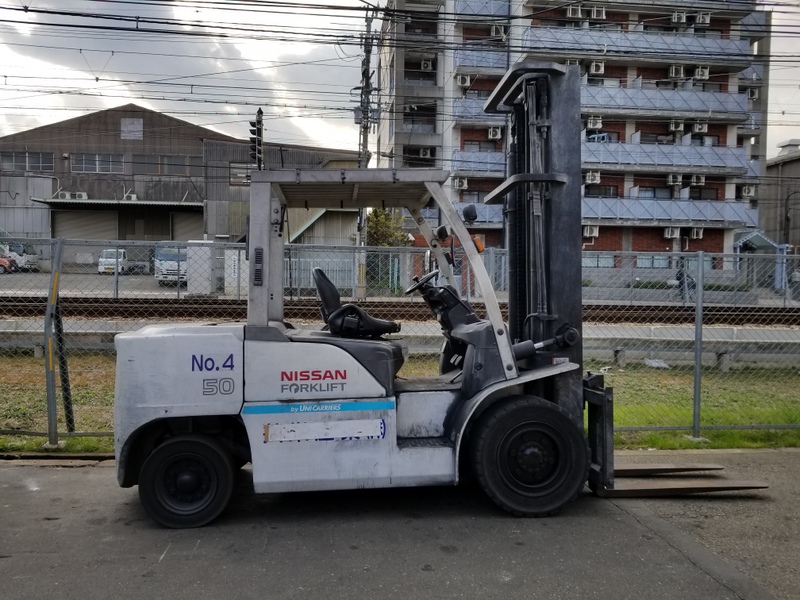 Nissan Wg1f4a50 Fd50 400119 Used Forklift Japan Advance