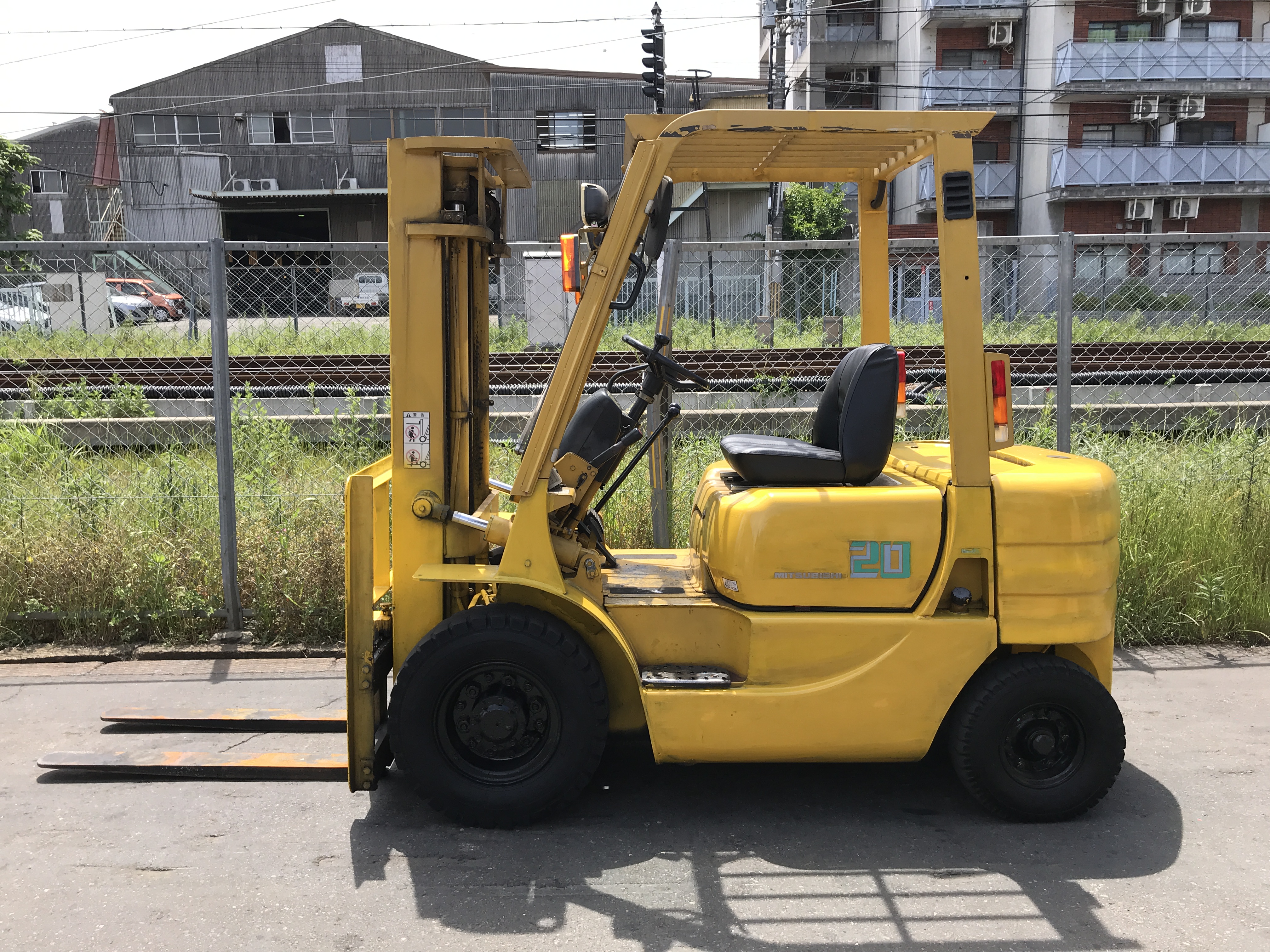 三菱 フォークリフト FG20 2000年製造 13286 時間【管理番号