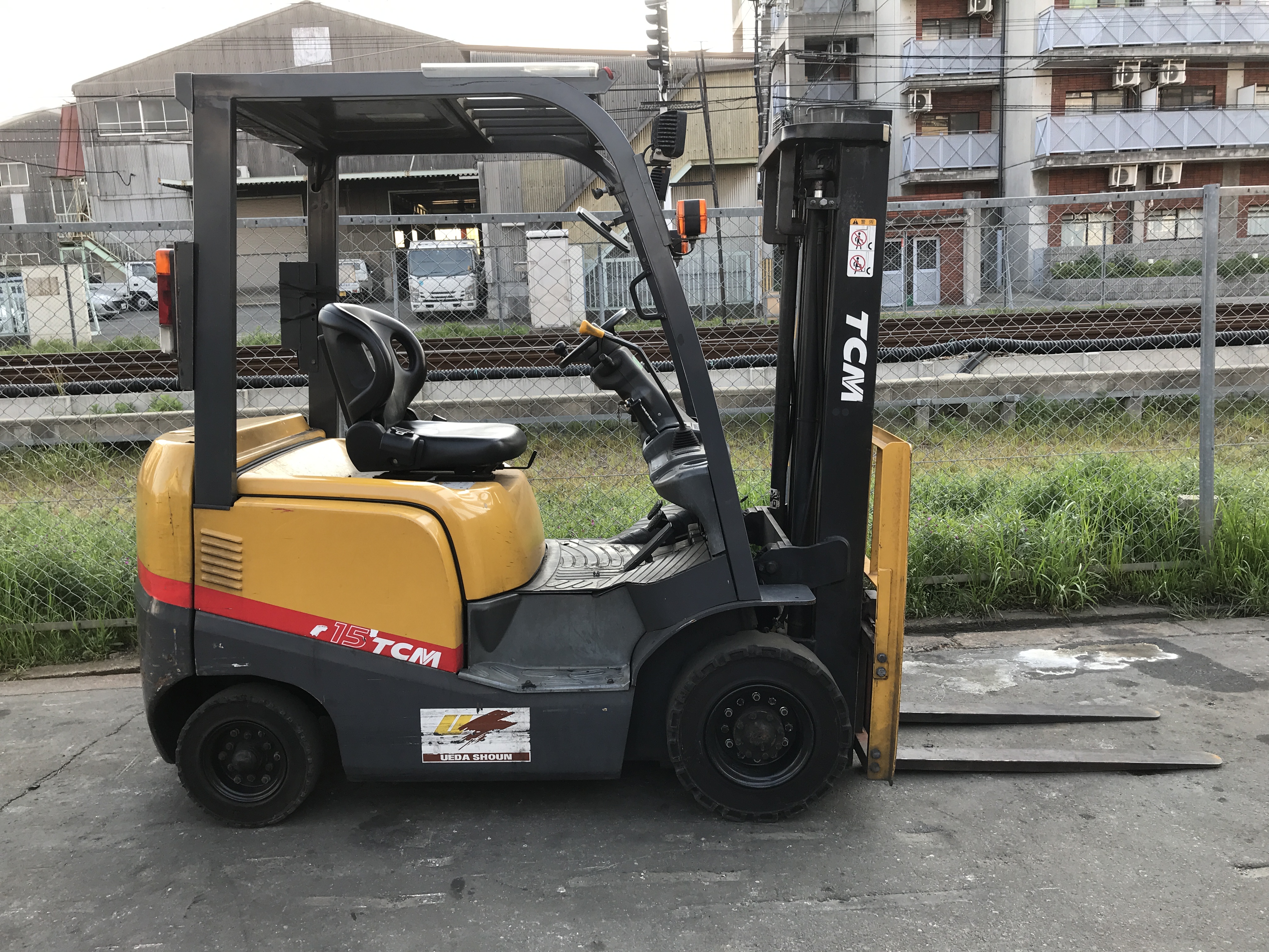 管理番号43168 TCM FD15T13 ディーゼル車 3ⅿマスト – 中古