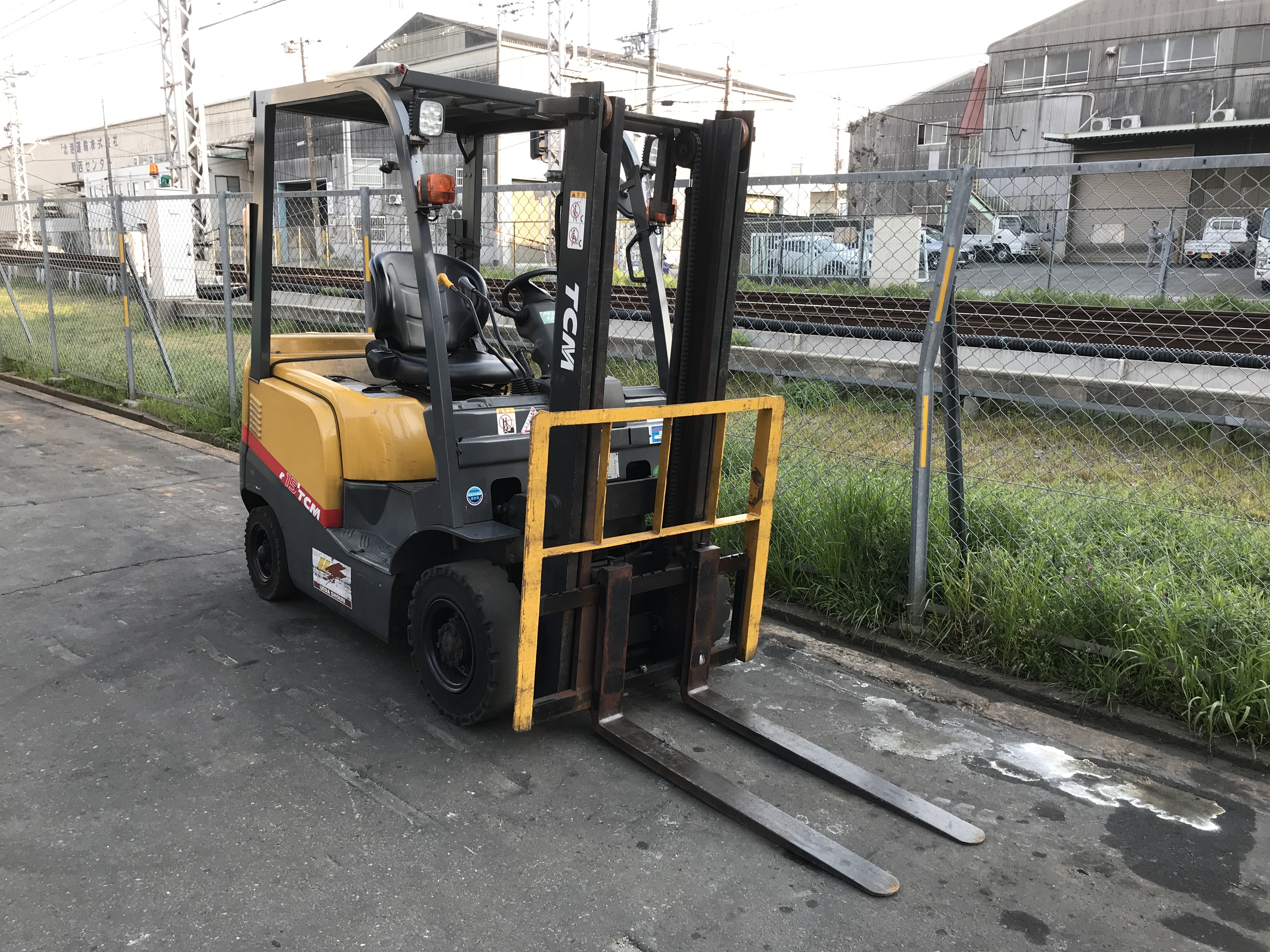 管理番号43168 TCM FD15T13 ディーゼル車 3ⅿマスト – 中古