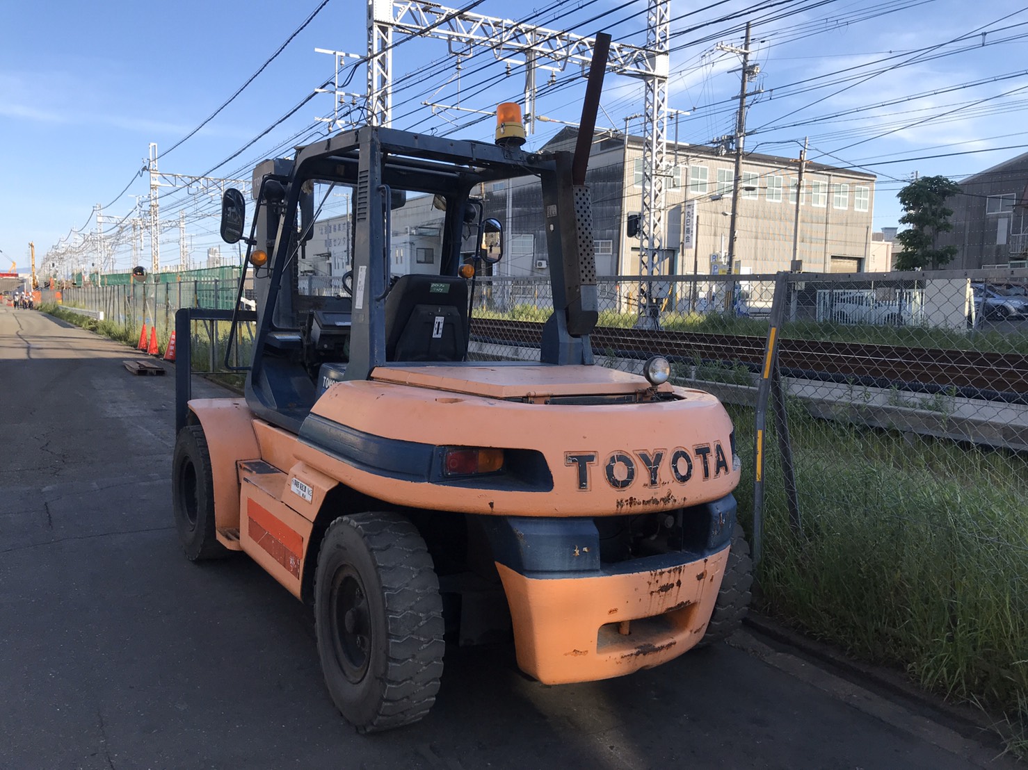 管理番号43151 トヨタ 7トン ディーゼル車 3ⅿマスト – 中古