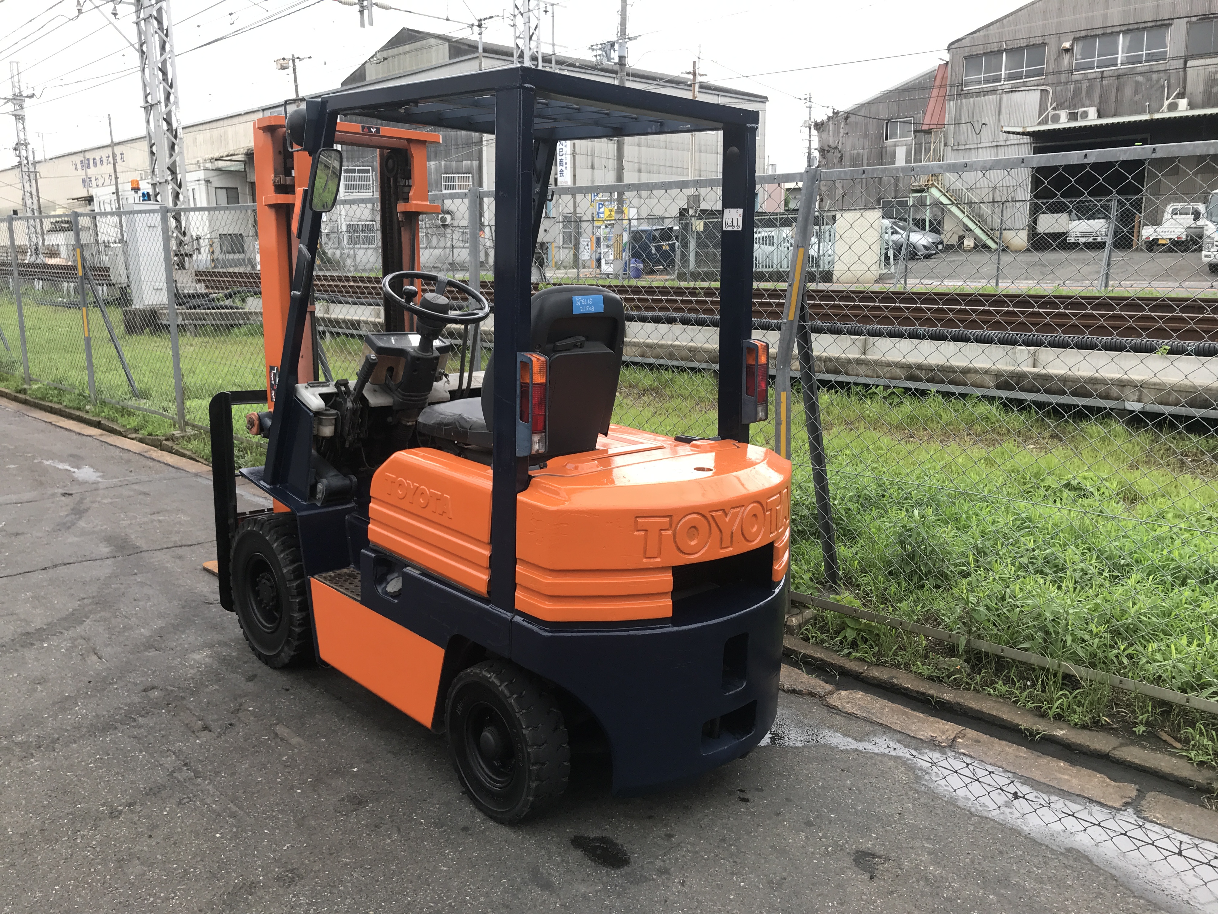 長崎発 トヨタ TOYOTA ガソリン フォークリフト マニュアル 5FGL15