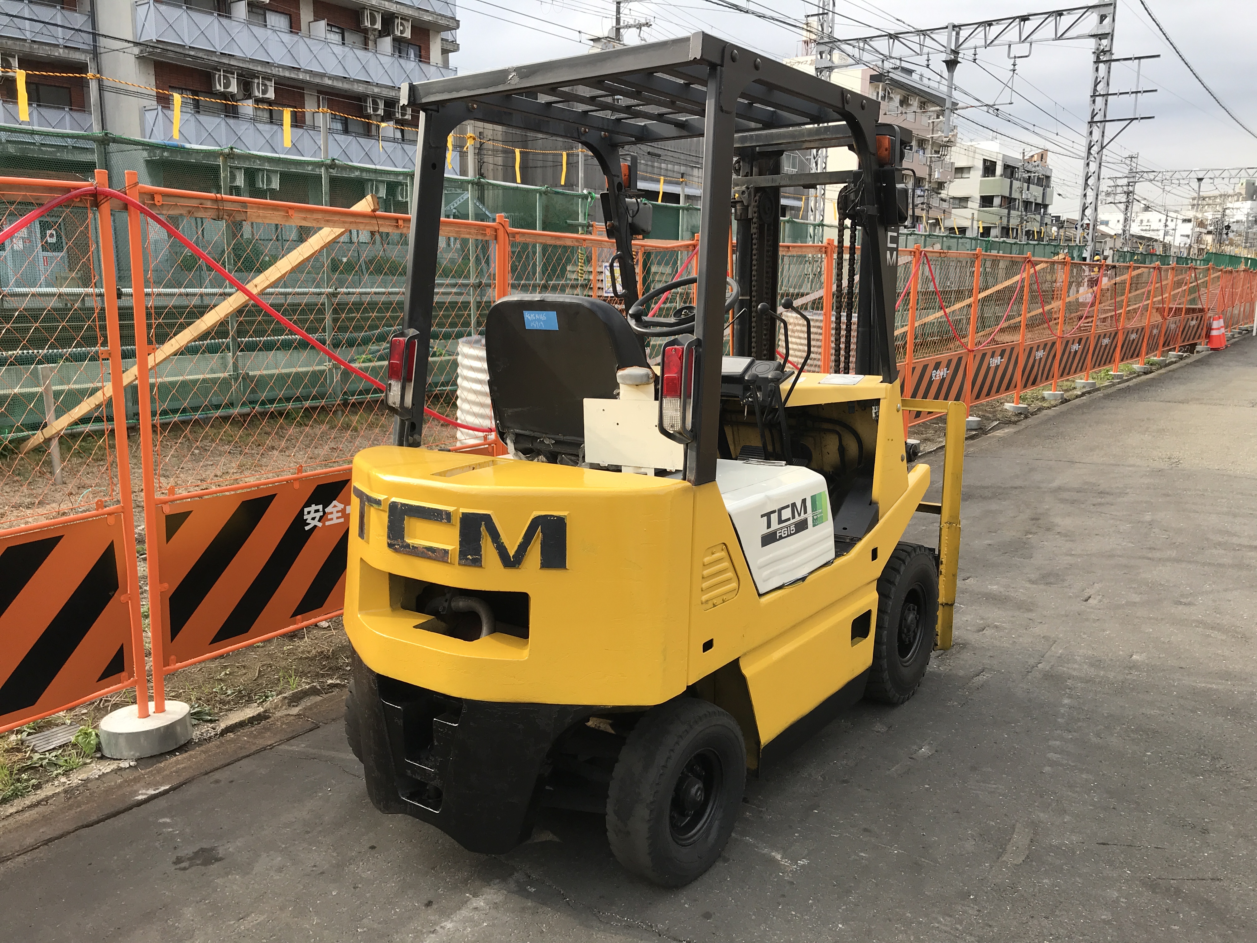 TCM 1.5t ガソリン車 3ⅿマスト FG15N16S – 中古フォークリフト 株式