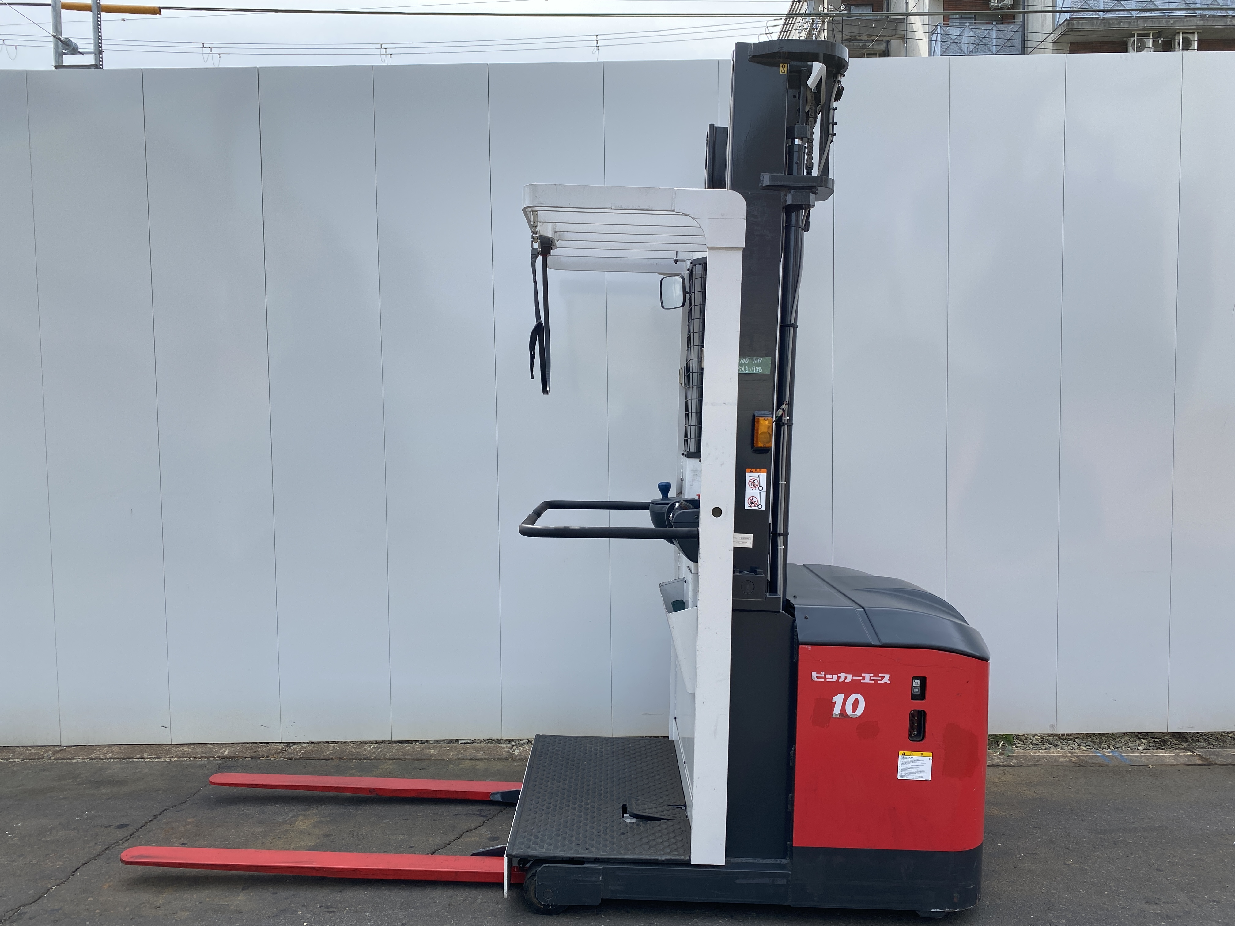 ニチユ 1.0t バッテリー車 4.0mマスト ピッキング作業 高所作業 RB10D
