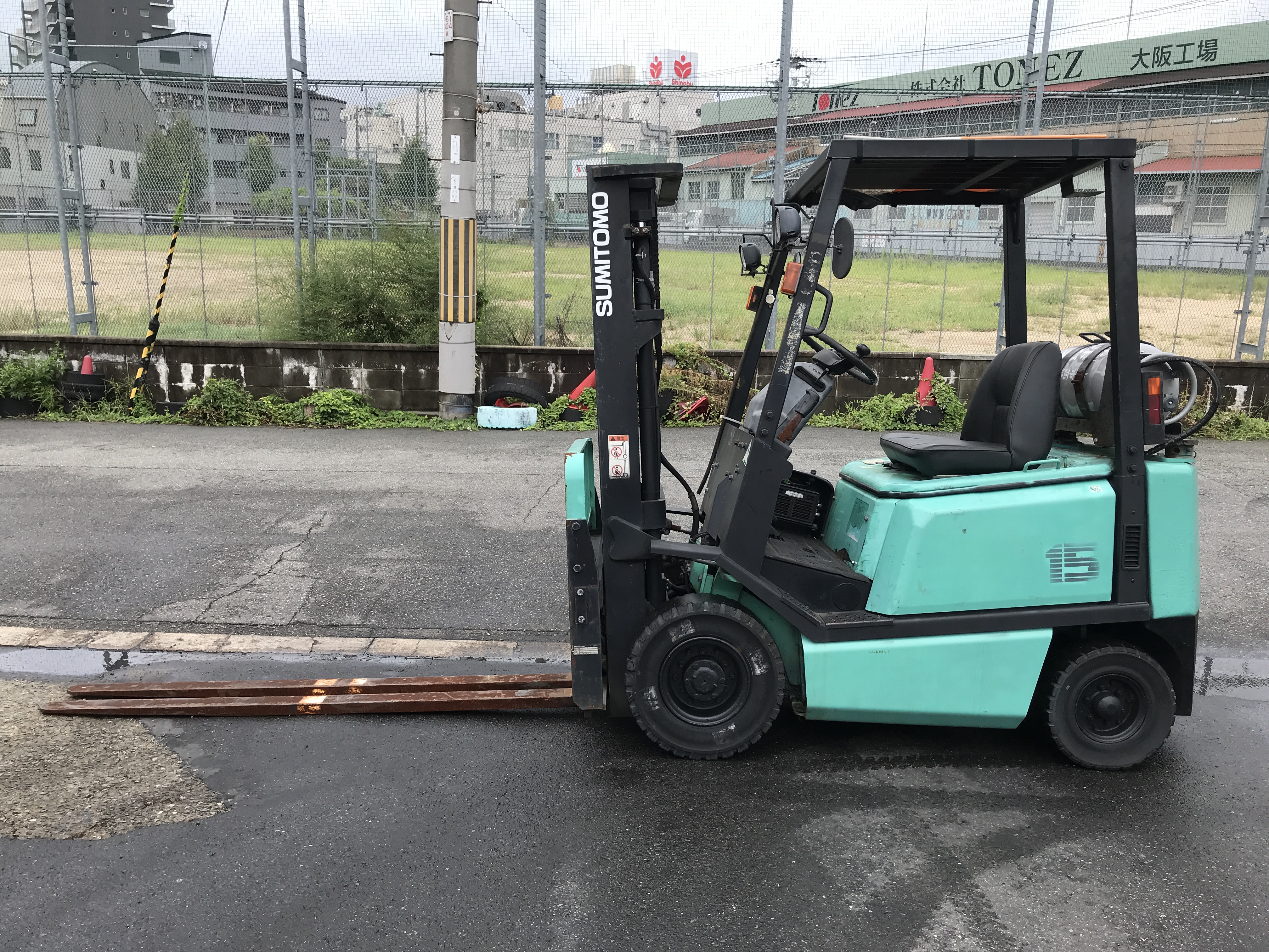 住友 1.5t LP車 3mマスト フォークシフター 03-FL15PVIIFE – 中古