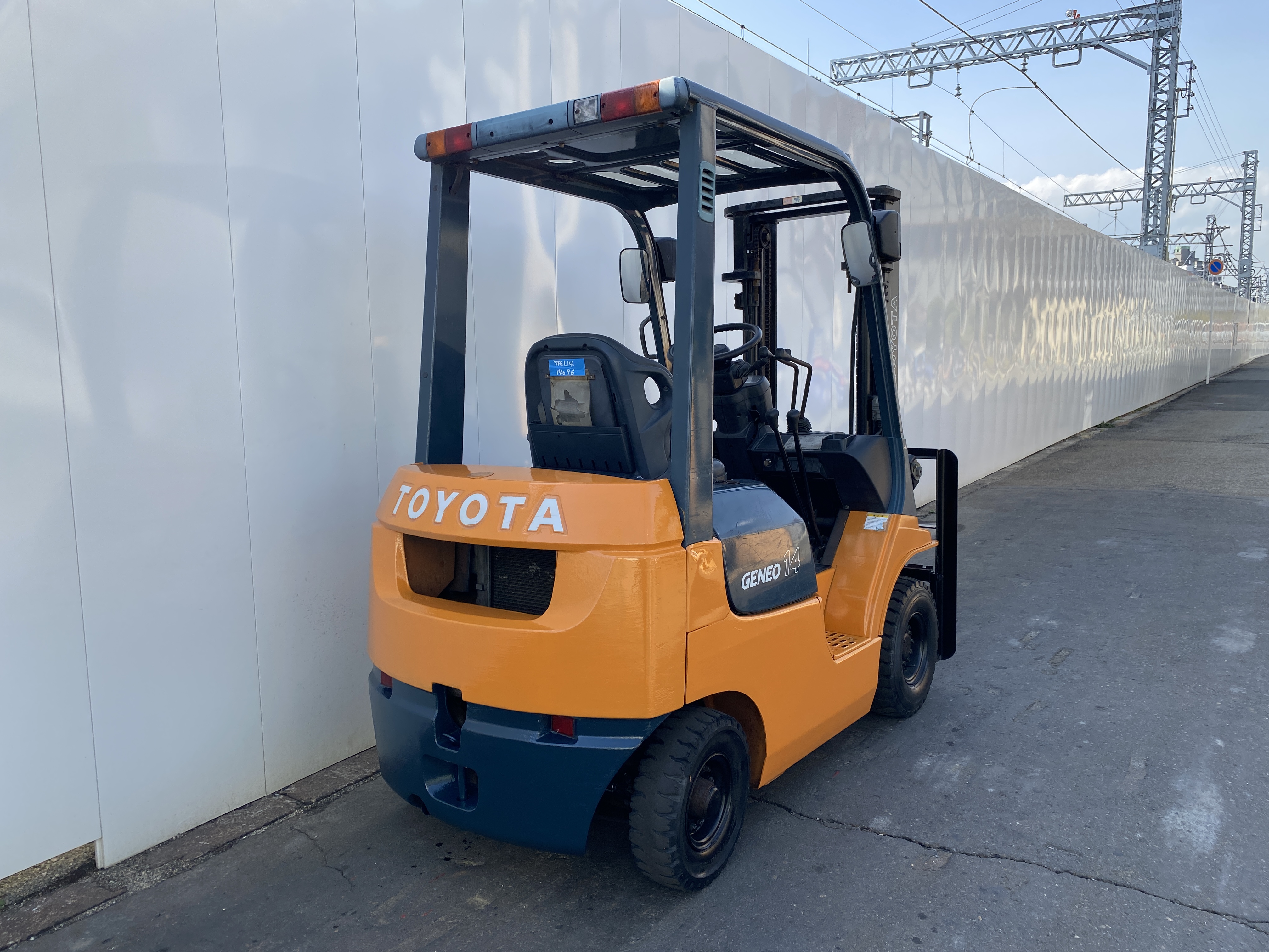 TOYOTA フォークリフト 1トン 揚高3m ガソリン リフト 積載 運搬