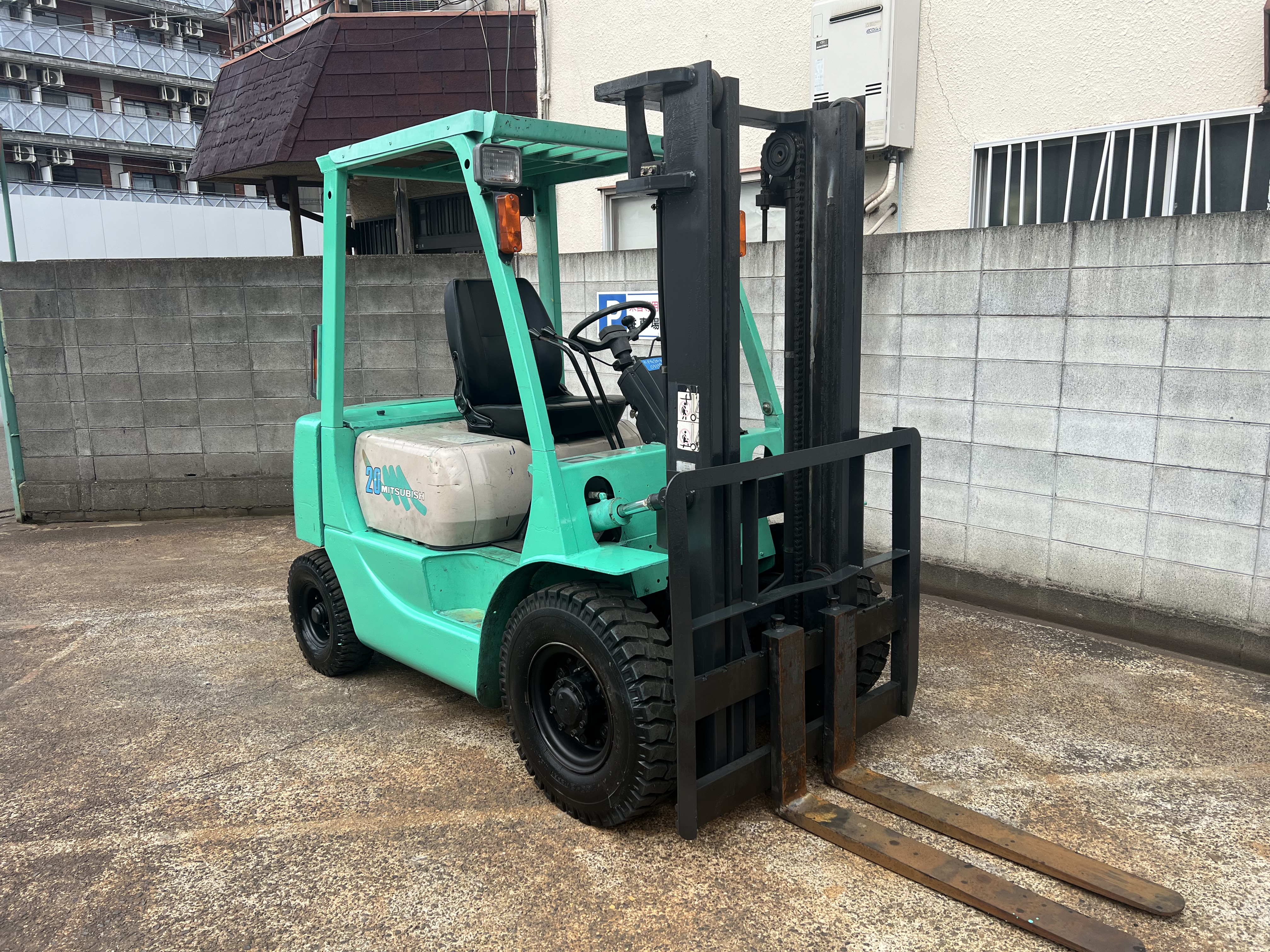 MITSUBISHI 三菱　フォークリフト　FG20 /2.0トン　4336H /ガソリン車/動作確認済み/下取り可能です！ MITSUBISHI 三菱 フォークリフト FG20 /2.0トン 4336H /ガソリン車