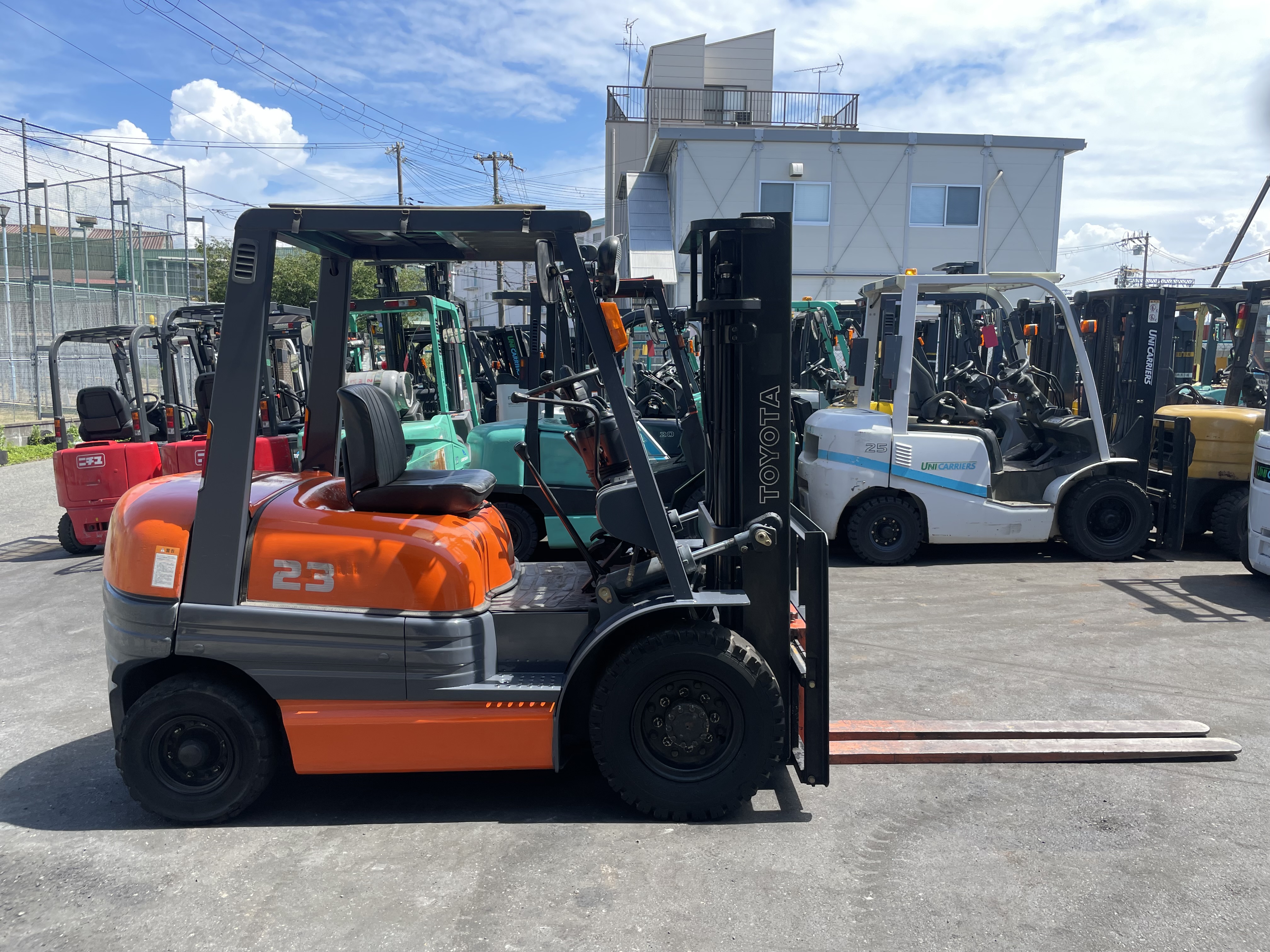トヨタ ガソリン車 2.3ton 3mマスト 6FGL23 フォークリフト – 中古