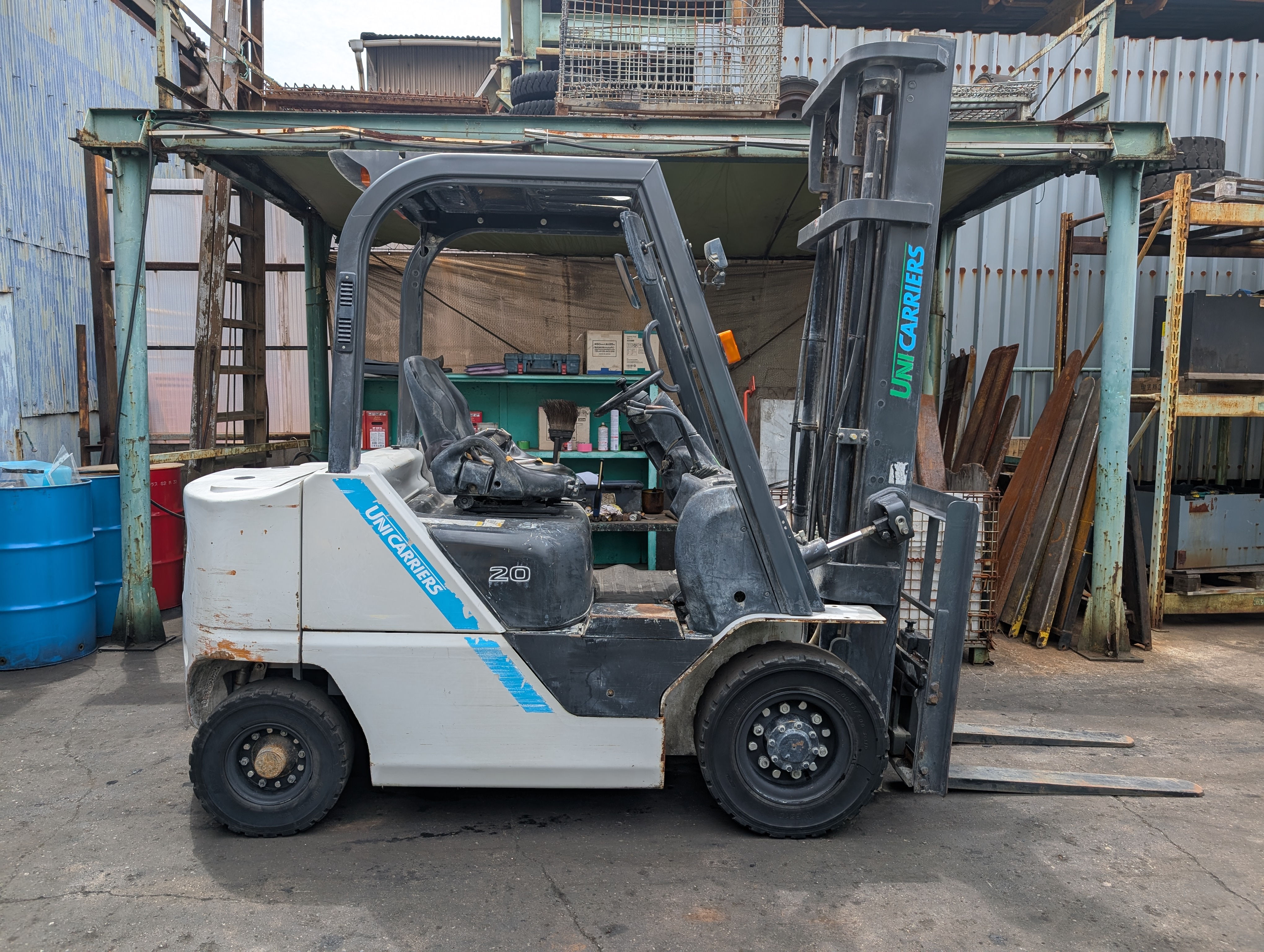 現状格安車輛) TCM ディーゼル車 2.0ton 4mマスト オートマ FD20T5M