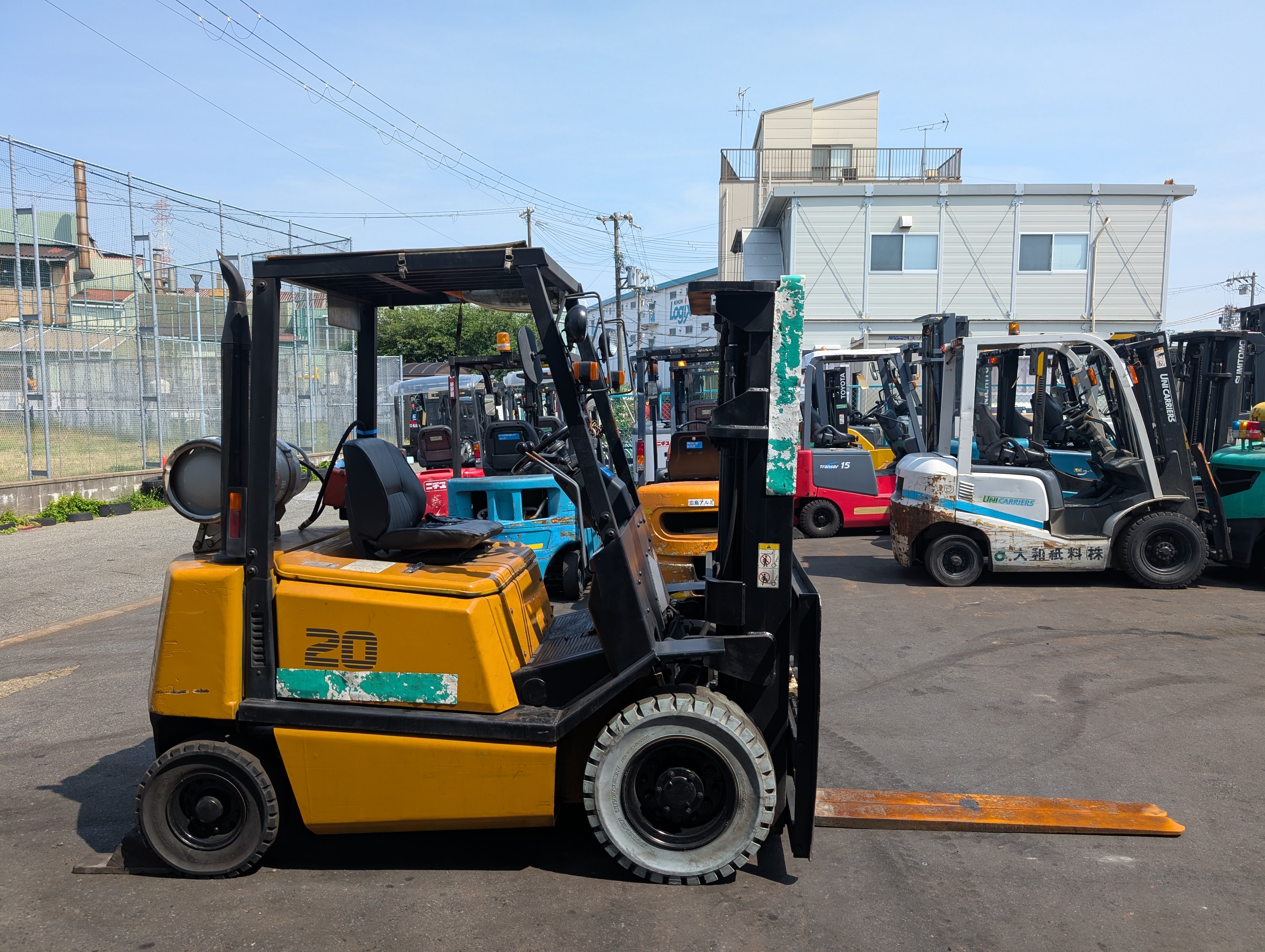 現状格安販売） 住友 ガソリン車 2.0ton 3.0mマスト 11-FG20PVIF2 LPG